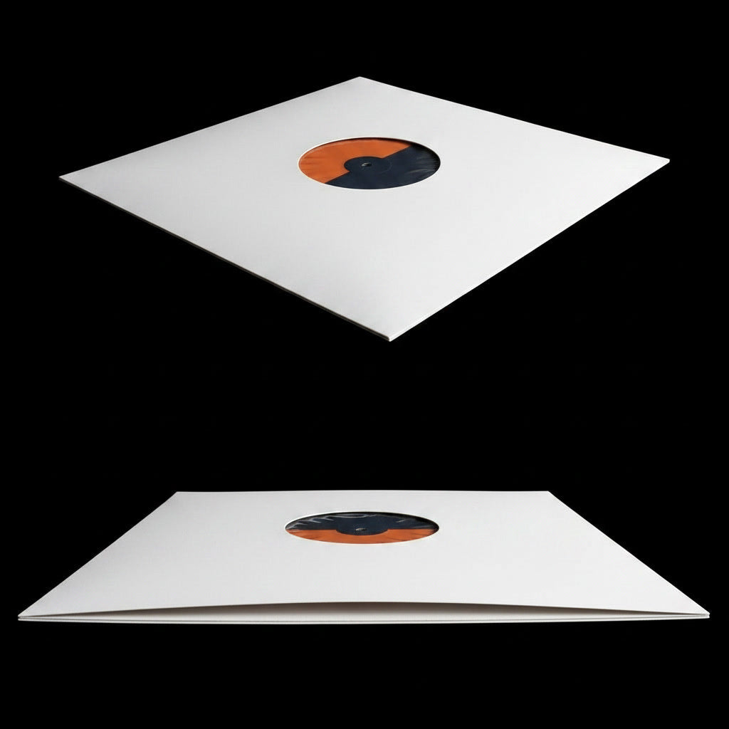 Premium Vinyl Record Outer Sleeve Black/White